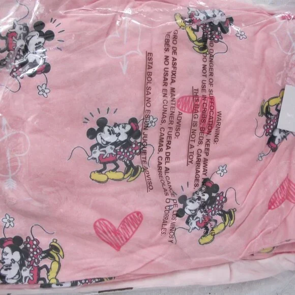 NEW - Disney Minnie and Mickey Pajama Set - S - Picture 6 of 9
